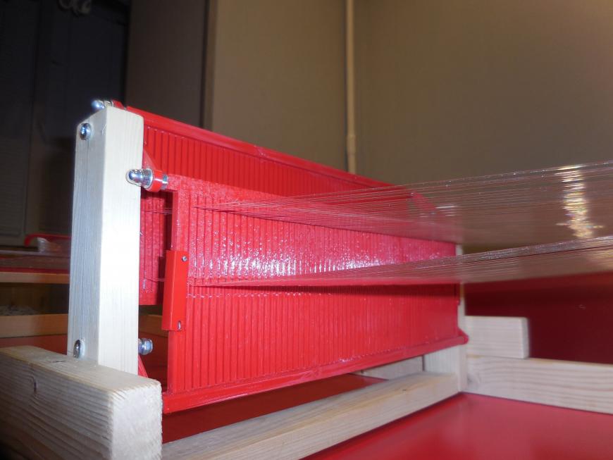 Ткацкий станок с помощью 3D принтера