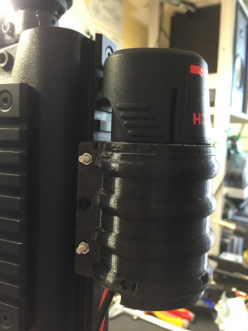 Адаптер для страйкбольного оружия под аккумуляторы от шуруповерта Bosch / Dremel