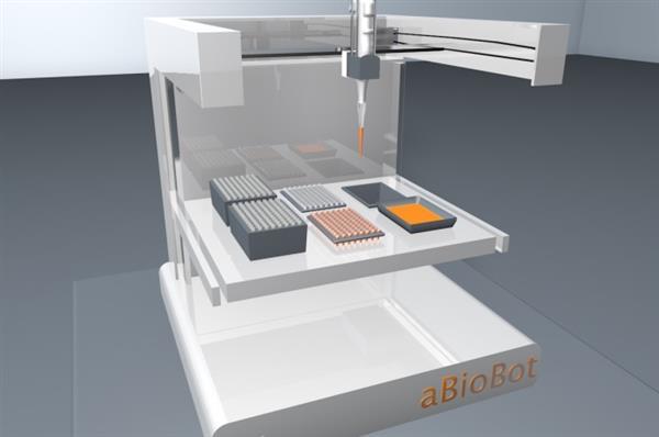 Лабораторный робот aBioBot на базе 3D-принтера толкает науку вперед