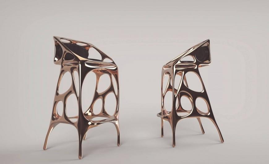 3D-печатная мебель француза Эммануила Турэйна