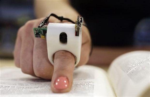 3D-печатное устройство FingerReader - хороший помощник слепым при чтении