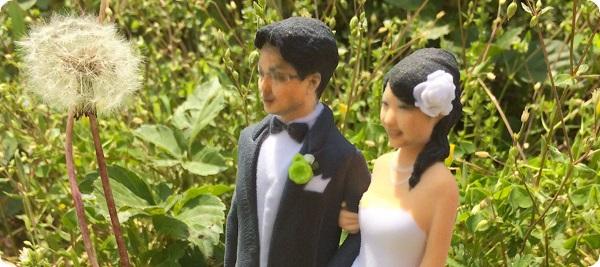Японская компания предлагает напечатать свадебные куклы