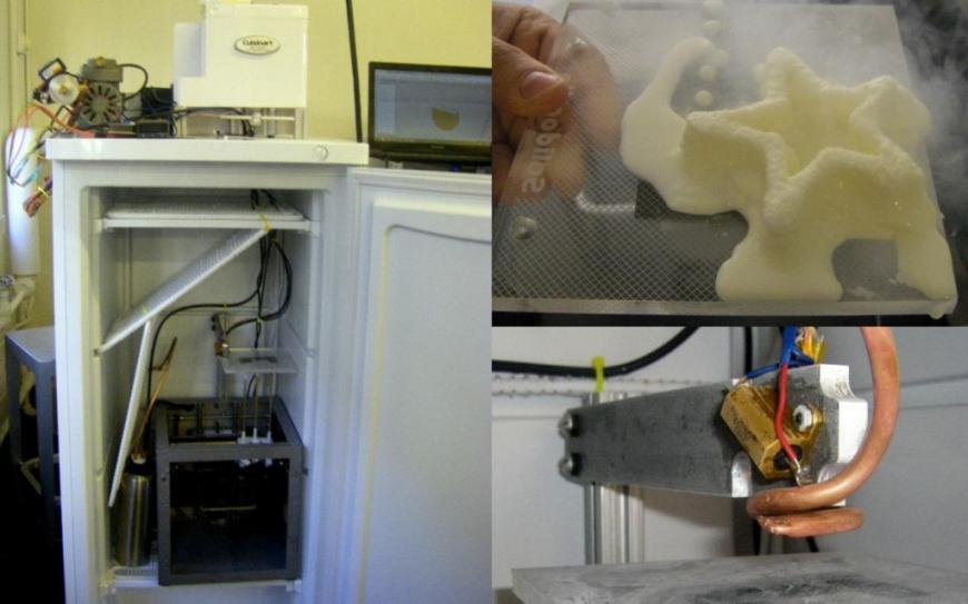 Студенты МТИ собрали 3D-принтер для печати мороженого