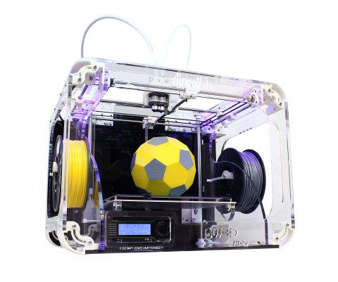 Новый 3D-принтер с двойной нагревающейся головкой