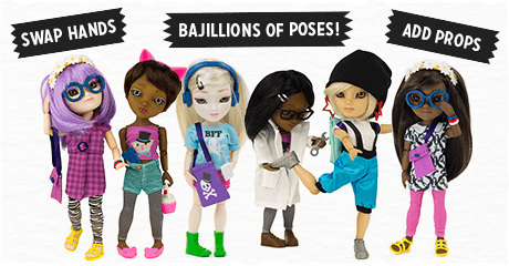 Makies: необыкновенные 3D-печатные куклы