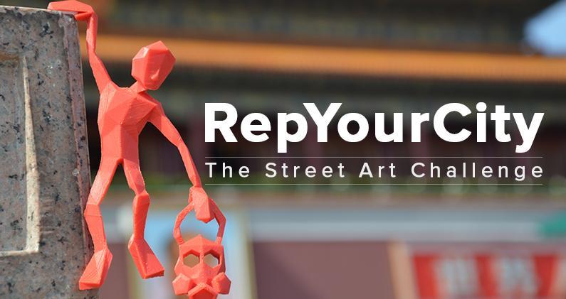 THRE3D организовал конкурс 3D-печатного уличного искусства RepYourCity