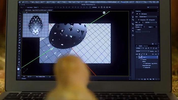 3D-печатные яйца от Adobe в пасхальном вирусном ролике с цыпленком Чарли