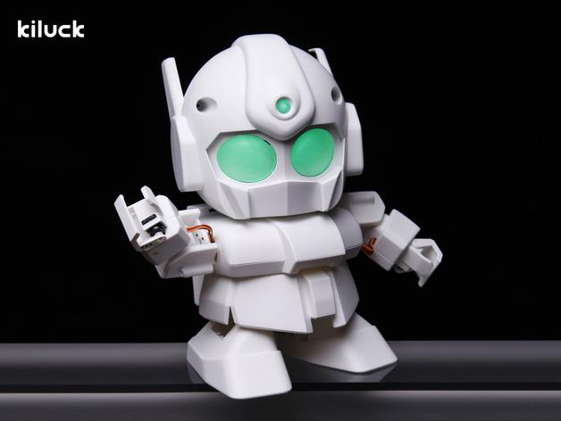 Файлы для 3D-печатного робота Rapiro теперь можно скачать бесплатно
