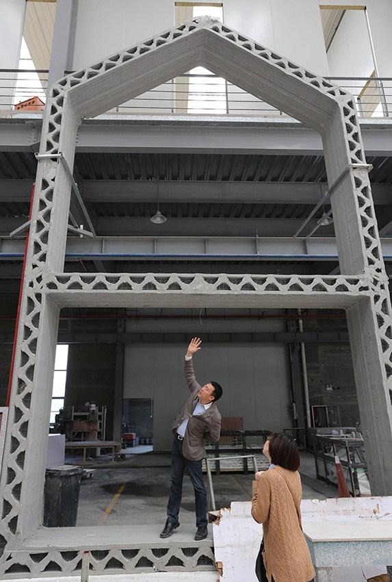 Новые фотографии 10 3D-печатных домов в Шанхае, возведенных за 24 часа