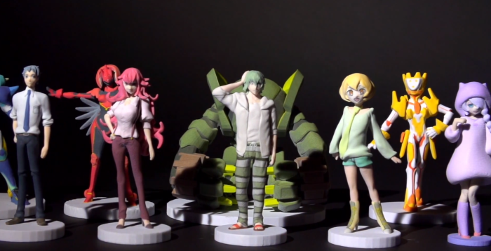 Toshiba вдыхает жизнь в героев аниме Double Circle с помощью 3D-печати