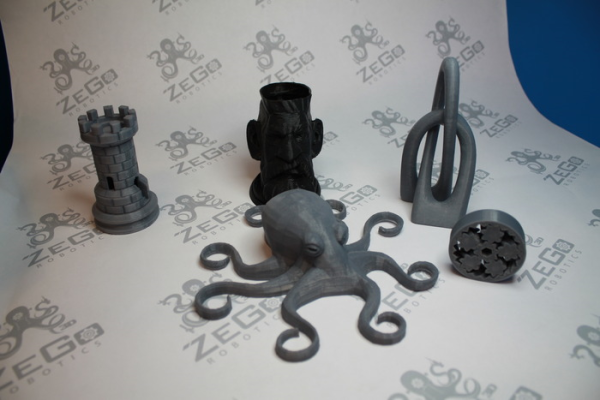 Новинки 3D-принтеров: Многофункциональный Дельта Робот ZeGo bot