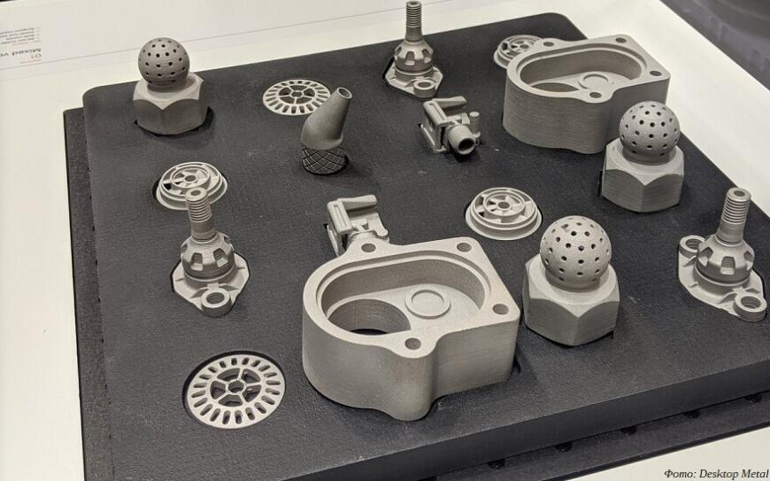 Desktop Metal выпустила струйно-порошковый 3D-принтер для печати металлами
