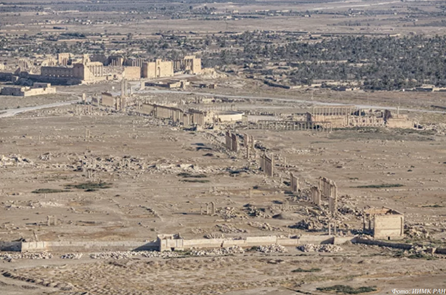 Институт истории материальной культуры РАН передал сирийским властям 3D-модель разрушенной Пальмиры