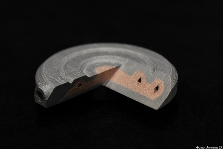 Биметаллическая порошковая 3D-печать: новая методика компании Aerosint