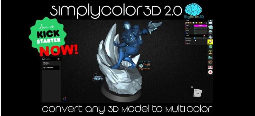 SimplyColor3D: графический редактор 3D-моделей с уклоном на 3D-печать