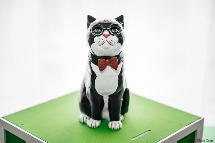 В Томске появился 3D-печатный памятник ученому коту