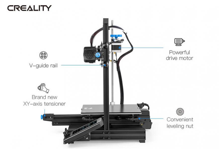 Creality 3D предлагает модернизированный бюджетный 3D-принтер Ender-3 V2