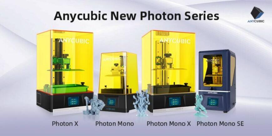 Пятилетие компании Anycubic: запуск новой линейки настольных фотополимерных 3D-принтеров и праздничная акция