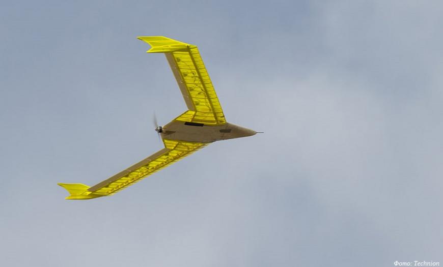 Израильские студенты построили 3D-печатный летающий беспилотник с активным аэроэластичным крылом
