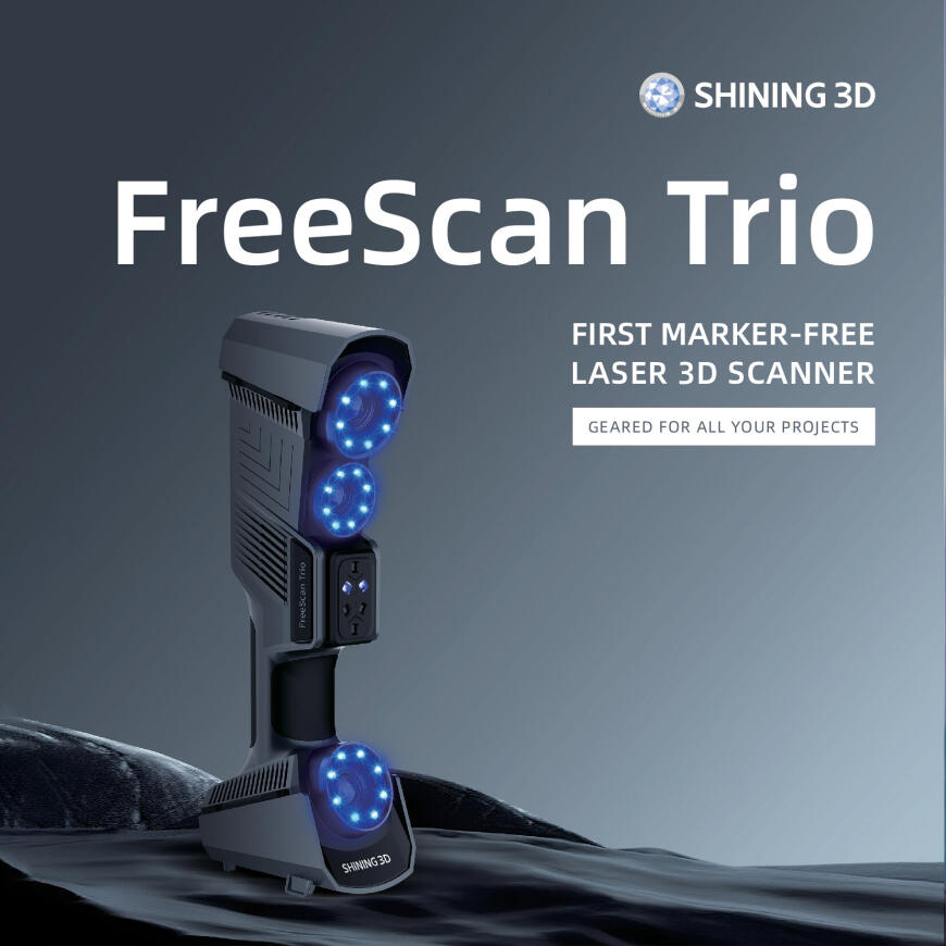 Первые впечатления и обзор новинки: 3D-сканера FreeScan Trio