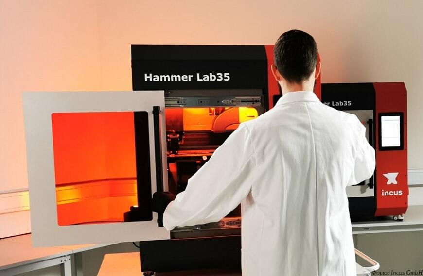 Incus Hammer Lab35: стереолитографическая система для 3D-печати металлами
