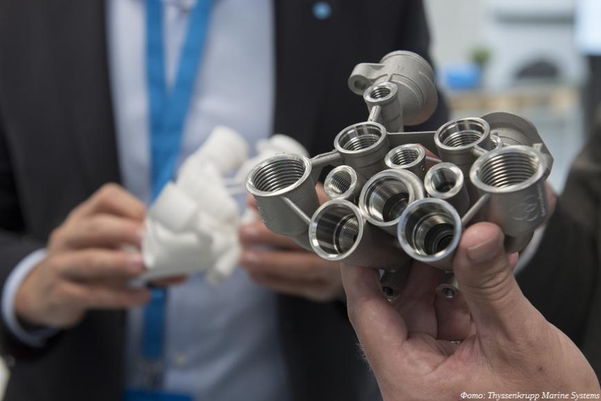 Thyssenkrupp наладит 3D-печать деталей подводных лодок