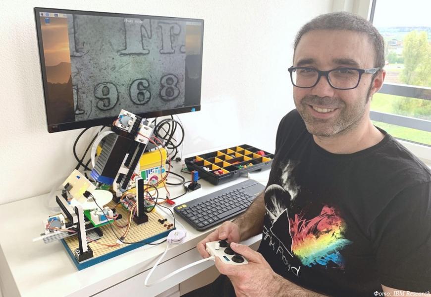 Исследователь из IBM поделился проектом микроскопа из LEGO, Raspberry Pi и 3D-печатных деталей