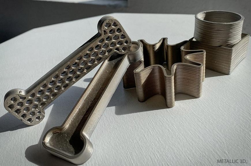 Metallic3D предлагает 3D-принтер для печати воском с металлическим наполнителем