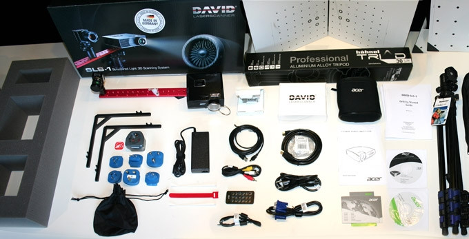 3D сканер DAVID SLS-1