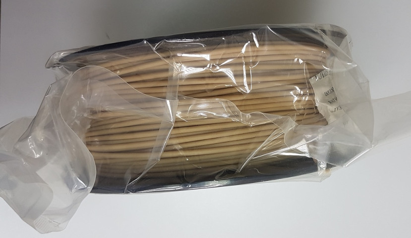 Продам катушку пластика PLA Wood 3 mm вес 0,8 кг (Createbot Китай) 