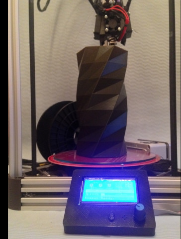 Продам 3d принтер с автокалибровкой delta kossel. Стол с подогревом d=200мм, Высота печати 400мм,