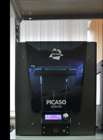 3D принтер PIcaso Designer с новой платой и ремнями, после ТО. 