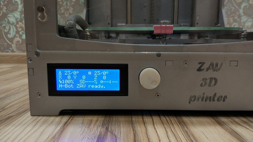 Продам 3d принтер ZAV