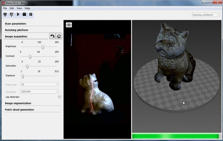 3D принтер MaKe3D i4 + 3D сканер CICLOP
