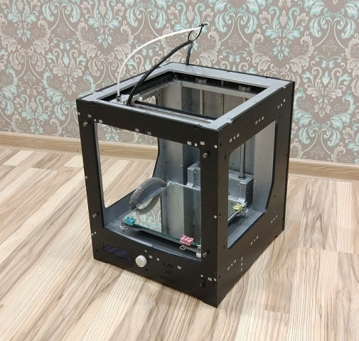 3D принтер ZAV H-bot на рельсах