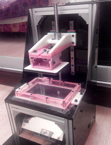 DLP 3D принтер с проектором