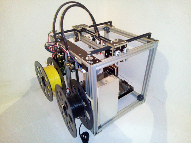 3D Принтер MaKe3D V1 - 2 экструдера
