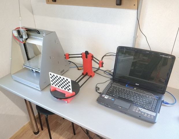 3D Принтер, сканер, ноут