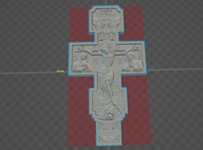 Православный Крест (18) 3D 