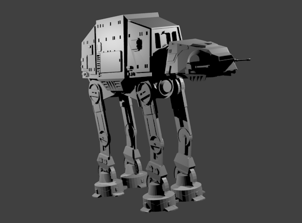 AT_AT Imperial walker (Star Wars)