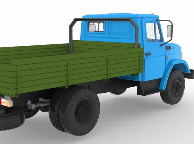 Модель грузовика ЗИЛ 4333