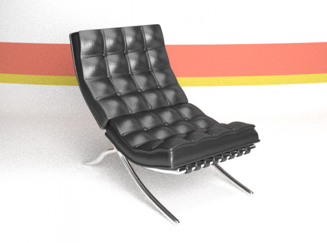 Качественная модель кресла "Барселона"