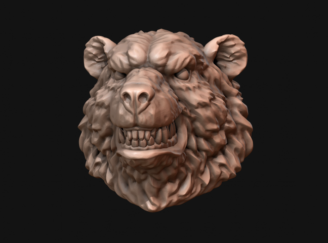 Голова медведя (Медведь голова)