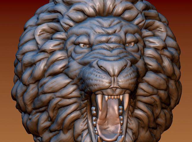 Голова льва (львиный рык)