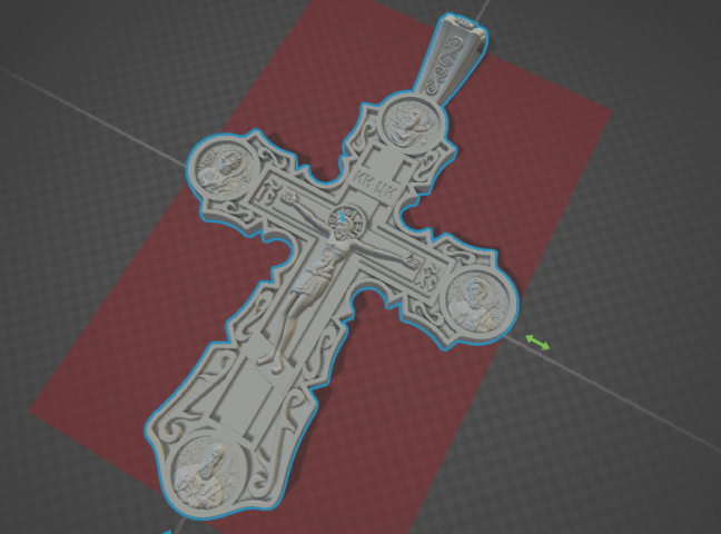 Православный Крест (9) 3D 