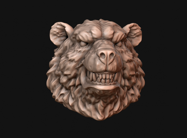 Голова медведя (Медведь голова)
