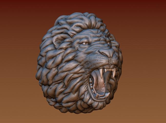 Голова льва (львиный рык)