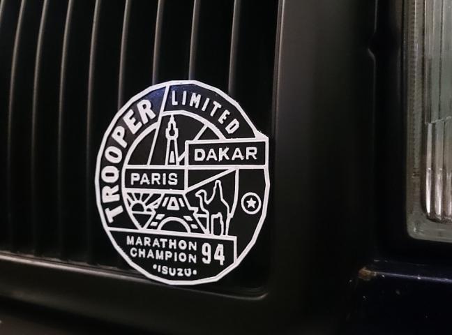 Paris Dakar Badge