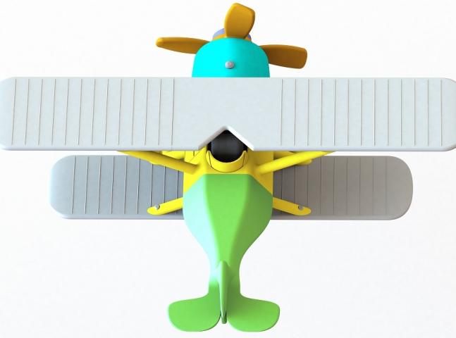 Самолет для 3D-принтера для детей от 3 лет