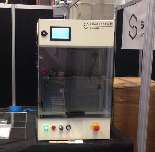 3D-принтер Sharebot SnowWhite на базе технологии селективного лазерного спекания